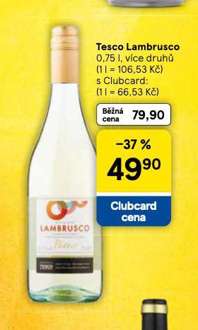 TESCO LAMBRUSCO