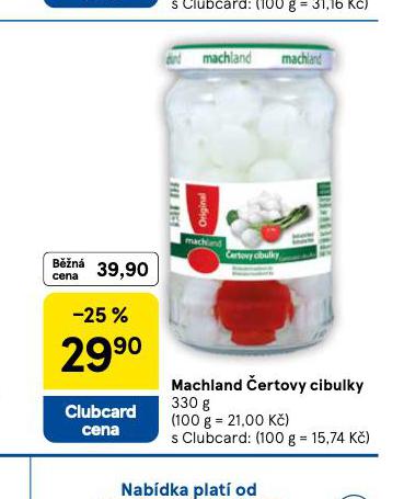 MACHLAND ERTOVY CIBULKY