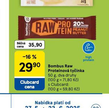 BOMBUS RAW PROTEINOV TYINKA