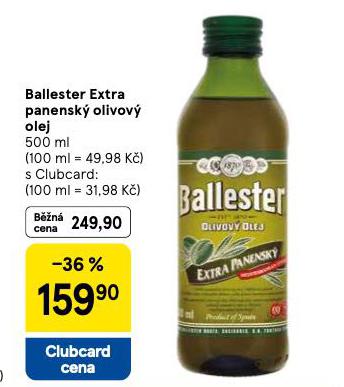BALLESTER EXTRA PANENSK OLIVOV OLEJ
