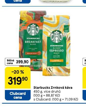STARBUCKS ZRNKOV KVA