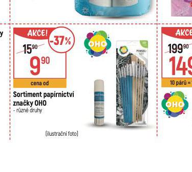 SORTIMENT PAPRNICTV ZNAKY OHO