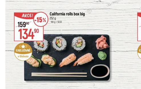 CALIFORNIA ROLLS BOG BIG