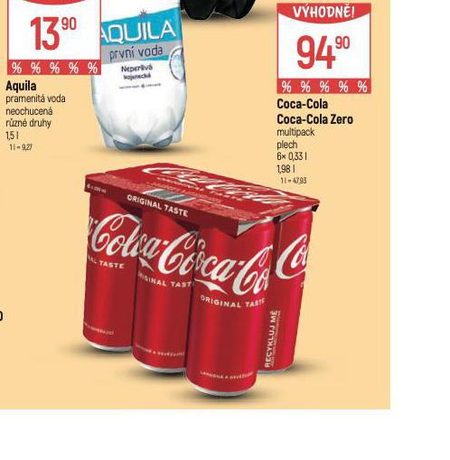 COCA COLA, COCA COLA ZERO