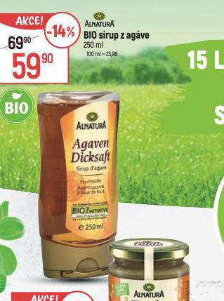 BIO SIRUP Z AGVE
