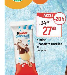 KINDER CHOCOLATE ZMRZLINA