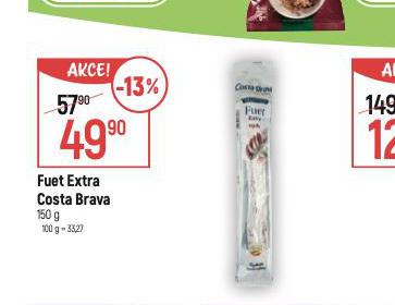 FUET EXTRA COSTA BRAVA