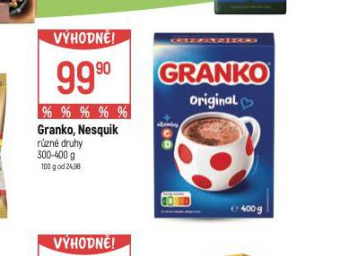 GRANKO, NESQUIK