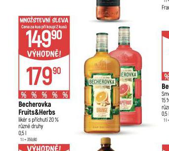 BECHEROVKA FRUITS&HERBS