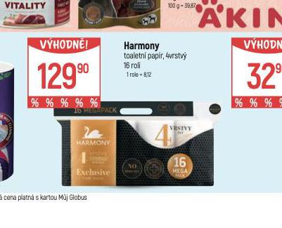 HARMONY TOALETN PAPR