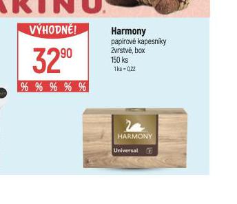 HARMONY PAPROV KAPESNKY
