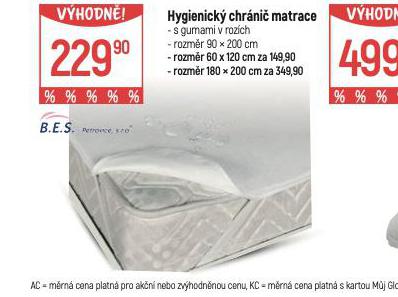HYGIENICK CHRNI MATRACE