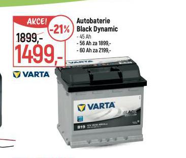 AUTOBATERIE 60 Ah