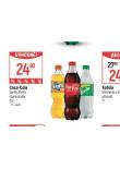 COCA COLA, FANTA, SPRITE