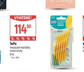 TEPE MEZIZUBN KARTKY