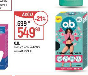 O.B. MENSTRUAN KALHOTKY