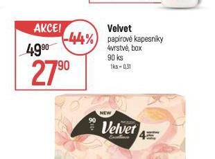 VELVET PAPROV KAPESNKY