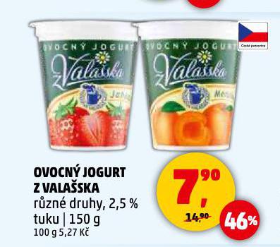 OVOCN JOGURT Z VALASKA