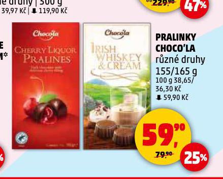 PRALINKY CHOCO'LA