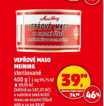 VEPOV MASO MEINING
