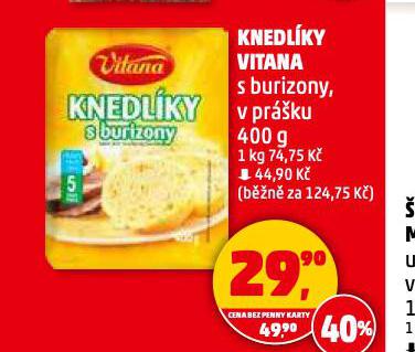 KNEDLKY VITANA