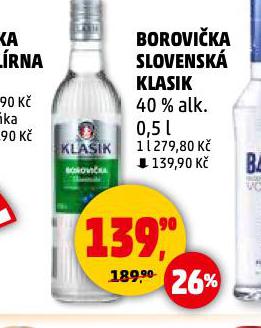 BOROVIKA SLOVENSK KLASIK
