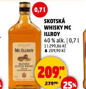 SKOTSK WHISKY MC ILLROY