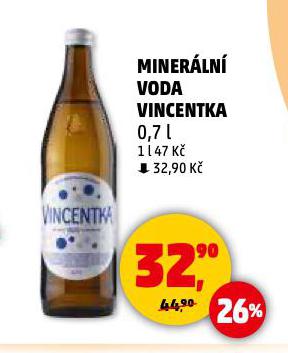 VINCETKA MINERLN VODA