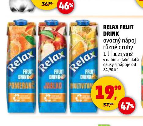 RELAX FRUIT DRINK