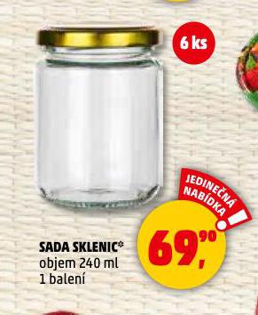 SADA SKLENIC