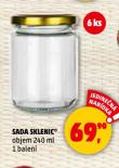 SADA SKLENIC