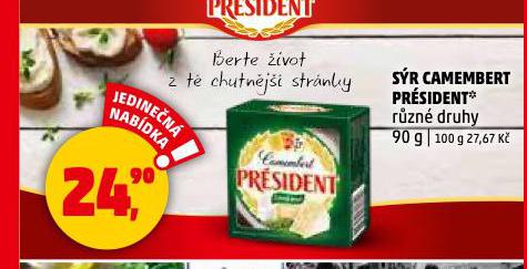 SR CAMEMBERT PRSIDENT