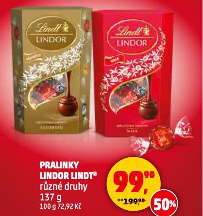 LINDOR PRALINKY