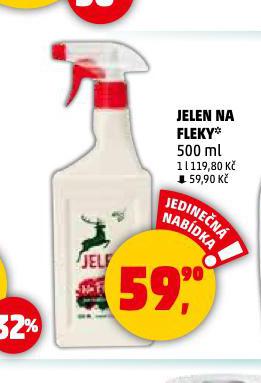 JELEN NA FLEKY