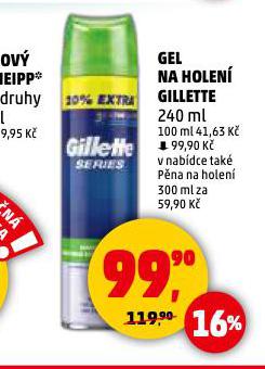 GILLETTE GEL NA HOLEN