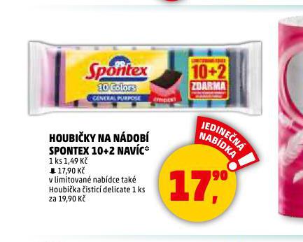 SPONTEX HOUBIKY NA NDOB