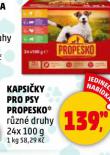 PROPESKO KAPSIKY PRO PSY
