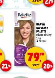 PALETTE BARVA NA VLASY