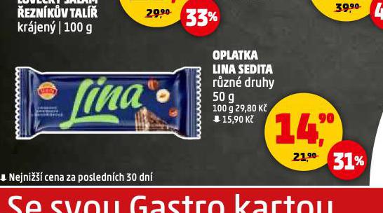 OPLATKA LINA SEDITA