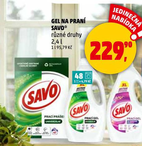 SAVO GEL NA PRAN