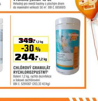 CHLOROV GRANULT RYCHLOROZPUSTN