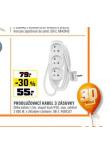 PRODLUOVAC KABEL 3 ZSUVKY