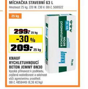 KANUF RYCHLESCHNOUC BETON JEMN BN30