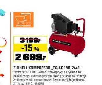 EINHELL KOMPRESOR