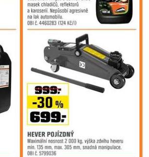 HEVER POJZDN