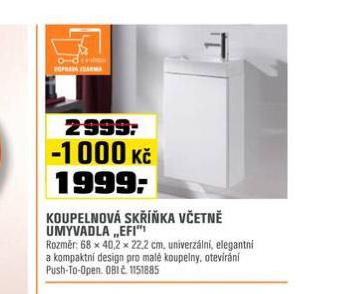 KOUPELNOV SKKA VETN UMYVADLA