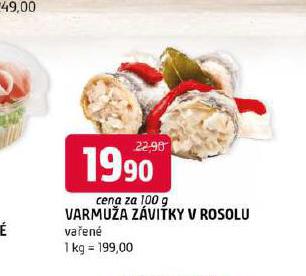 VARMUA ZVITKY V ROSOLU