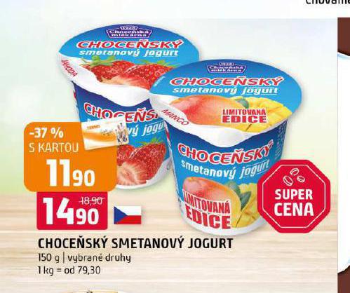 CHOCESK SMETANOV JOGURT