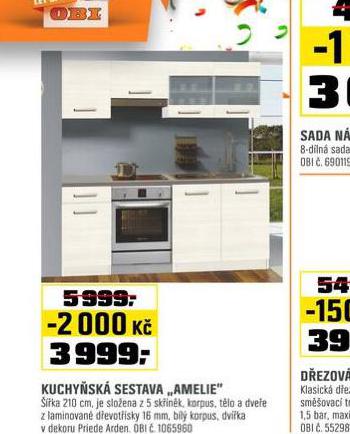 KUCHYSK SESTAVA AMELIE