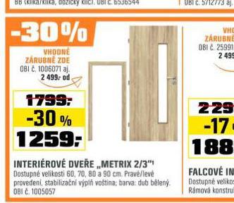 INTERIROV DVEE METRIX 2/3